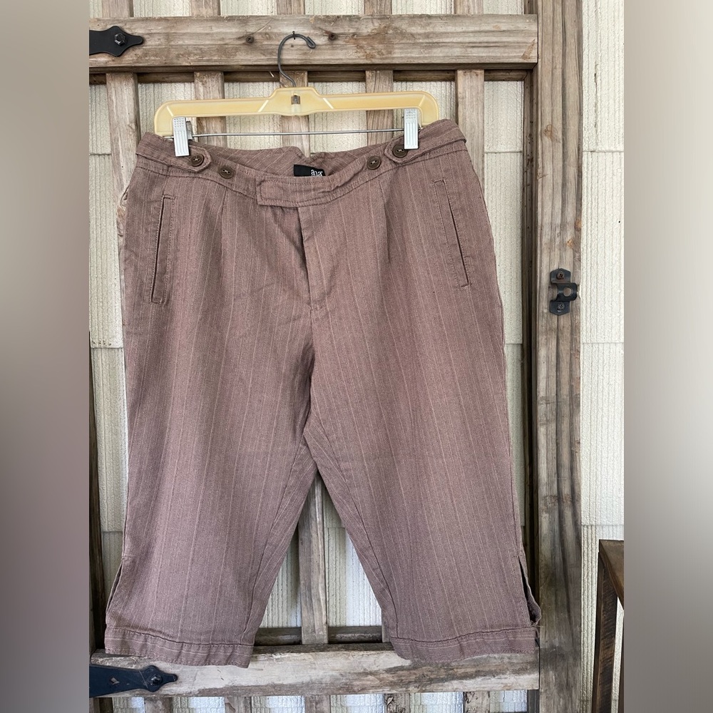 ANA brown capris, size 12